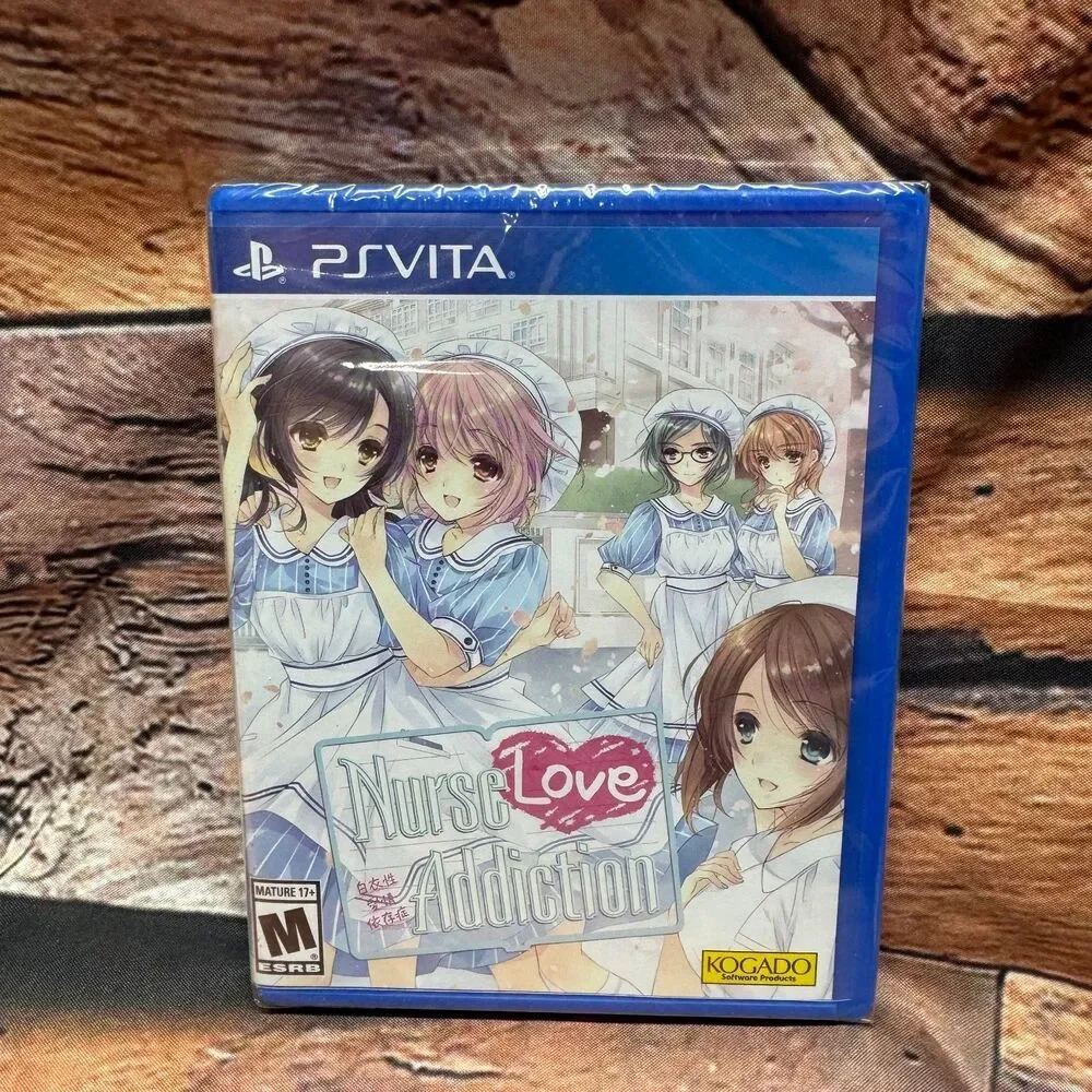 Nurse Love Addiction PS Vita Video Game Visual Novel Limited Run